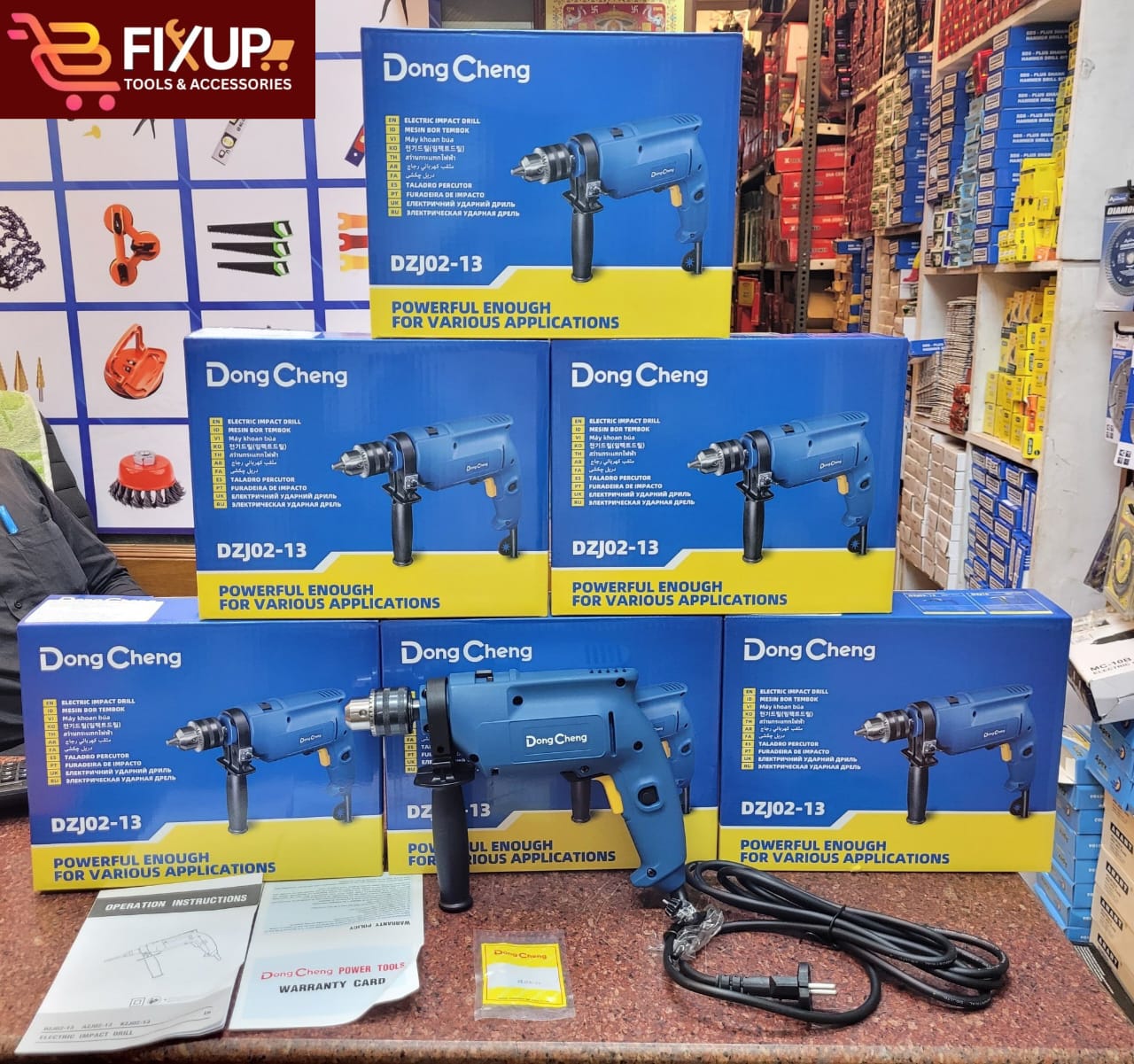 DongCheng DZJ02-13 Electric Impact Drill | 500W - 2600 RPM