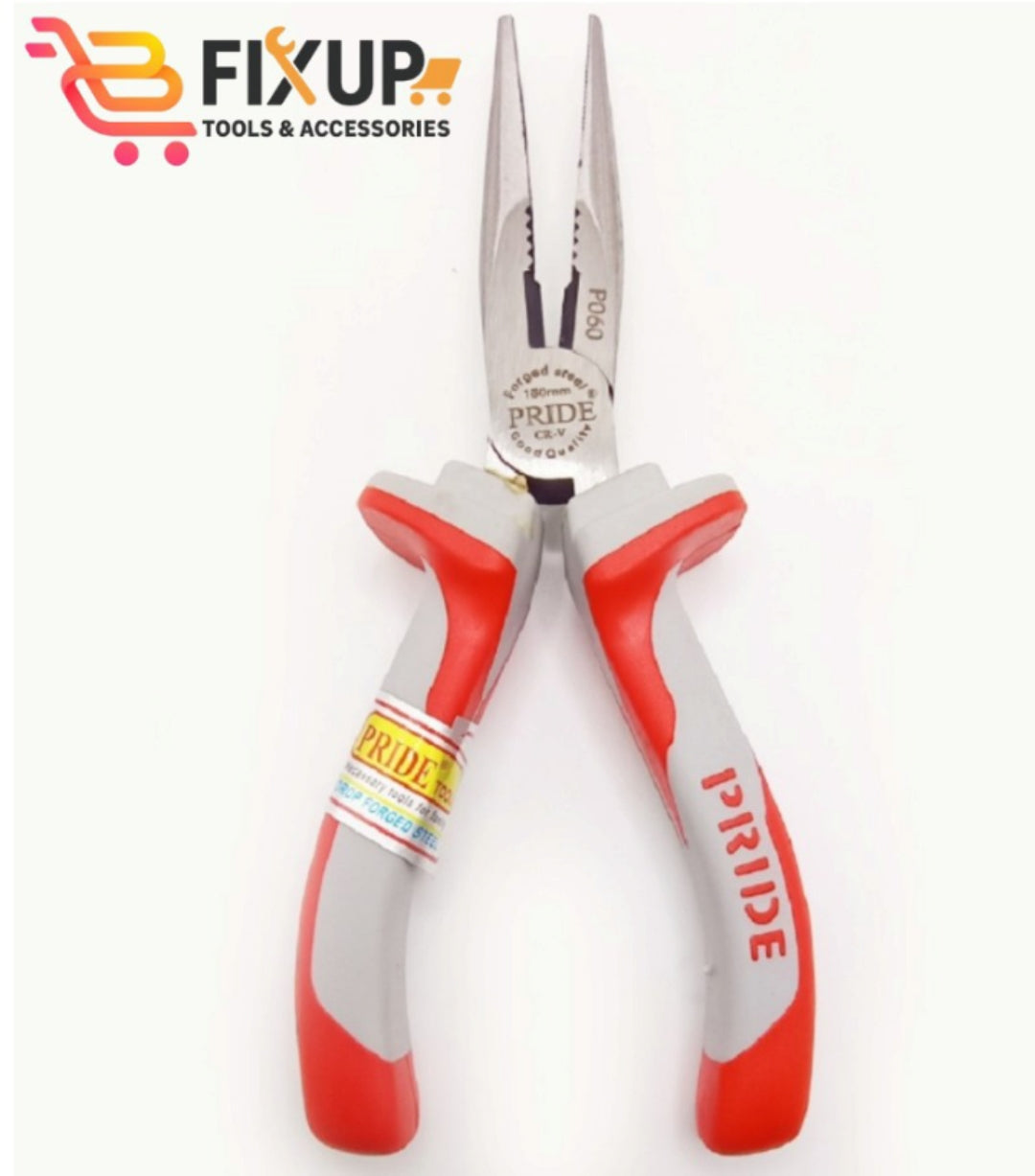 3pcs Pliers Set ,Prider Tools, Rubber Grip Heavy Quality Pliers Set (Combination Plier 8", Cutter plier 6" ,Nose Plier 6").